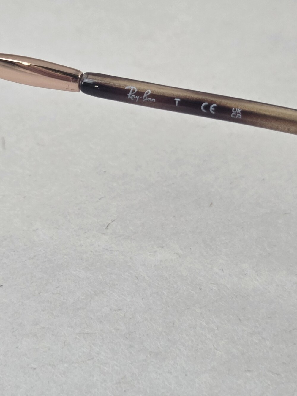 Ray-Ban Sunglasses RB3707 9202/3F Rose Gold Blue Gradient Lenses 54-20-140 - Picture 8 of 15